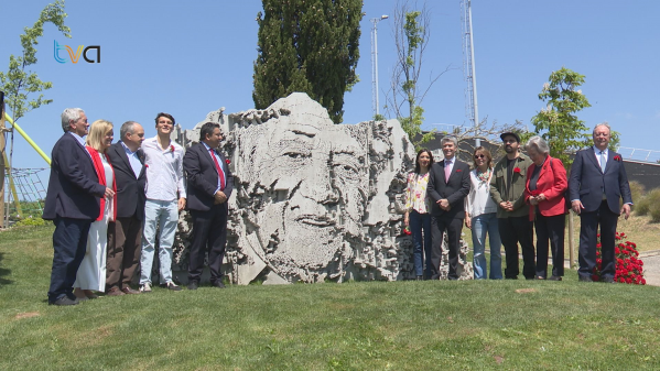 Mário Soares Eternizado no Parque da Liberdade