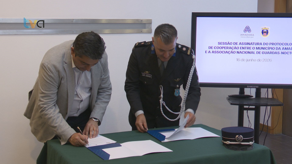 CM Amadora Assina Protocolo com Associação Nacional Guardas Noturnos