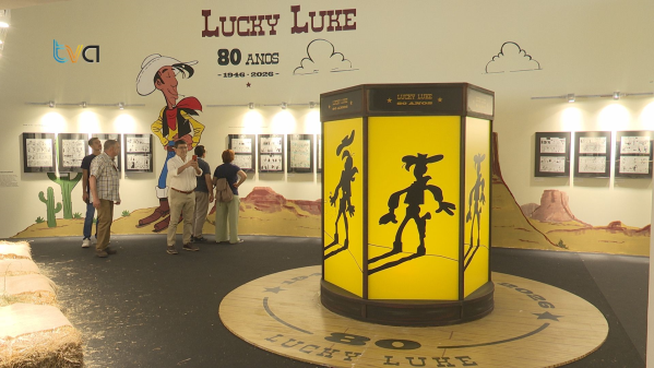 Lucky Luke Assinala 8 Décadas de Histórias no Amadora BD